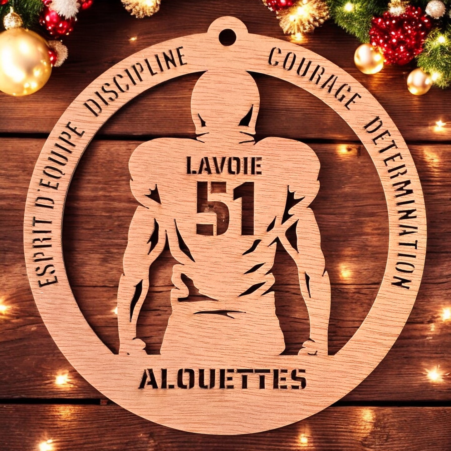 Ornements joueur de Football