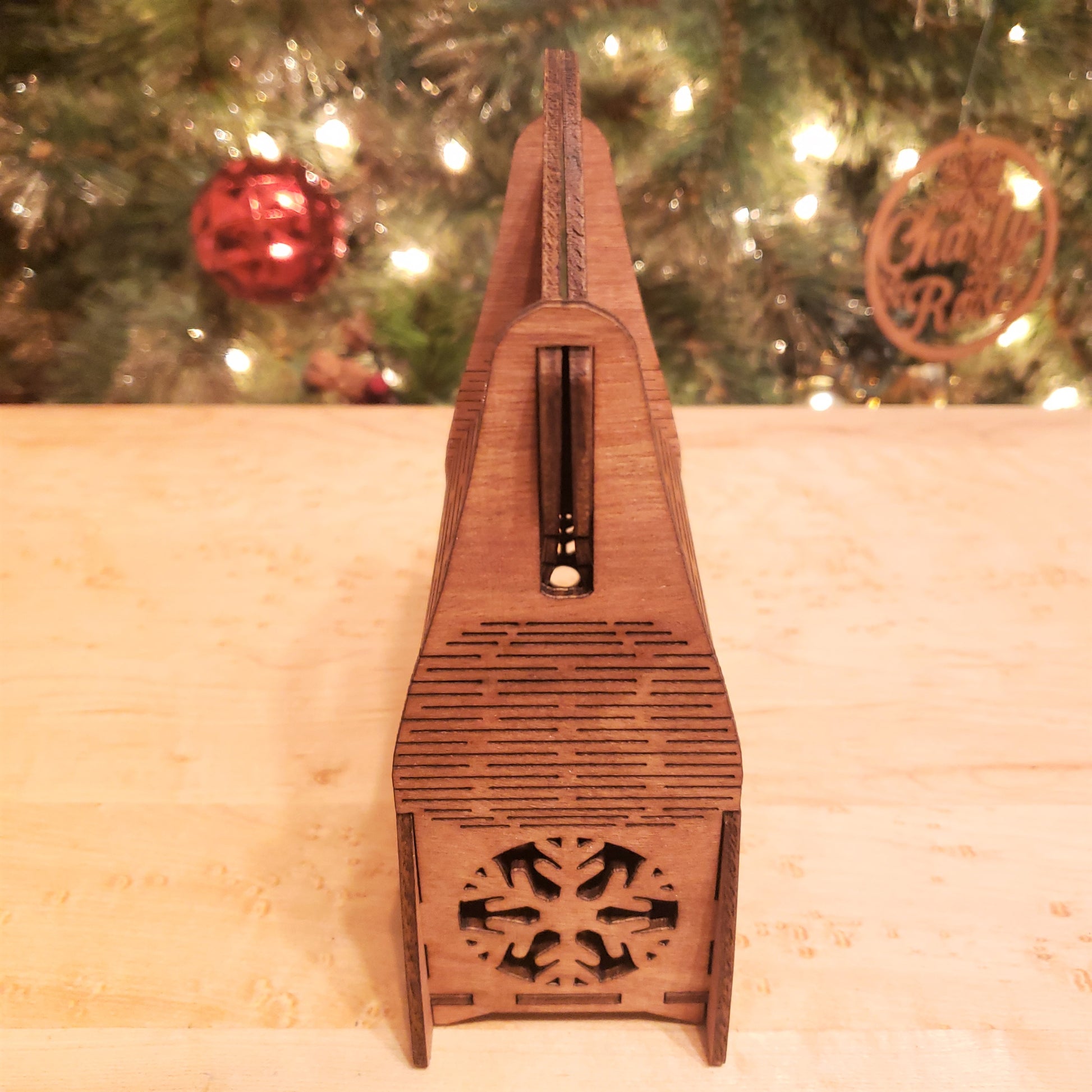 Christmas Wooden Bags